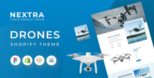 Nextra - Single Product eCommerce Shopify Theme, Electronics Store