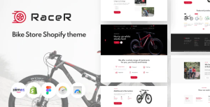 RaceR - Super Clean Bike Store Shopify Theme
