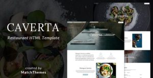 Caverta - Restaurant Cafe Template