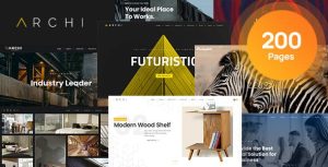 Archi - Interior Design & Multi-Purpose Website Template