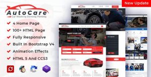 AutoCare | Car Service Car Washing & Car Repair HTML Template
