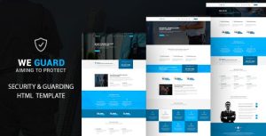 We guard - Security HTML Template