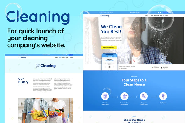 Cleaning - Small Business Template Kit