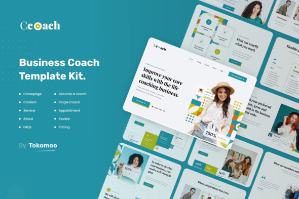 Coach | Business Coach Elementor Template Kit