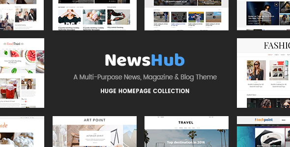 Newshub - Magazine & News Portal Theme