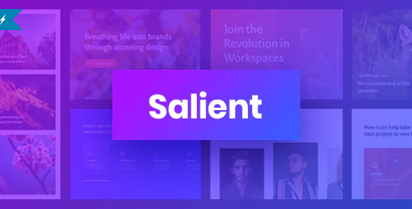 Salient - Responsive Multi-Purpose Theme