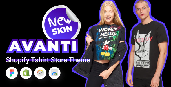 Avanti - Shopify Tshirt Store Theme