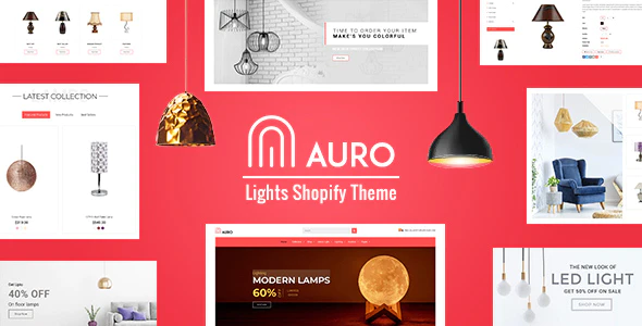 Auro | Interior, Lights Store Shopify Theme