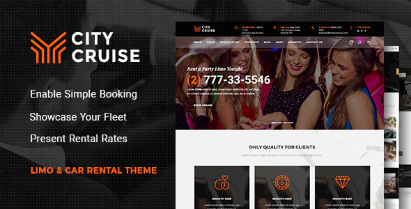 City Cruise - Limousine and Car Rental Theme