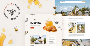 Mellifera - Beekeeping and Honey Shop Theme