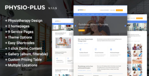 Physio Plus - Physiotherapy & Physical Therapy WordPress Theme