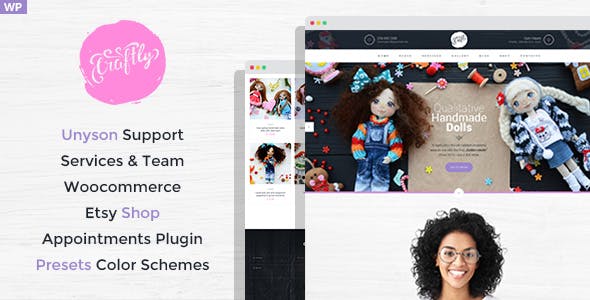 Craftly - Hobby and Crafts WordPress Theme