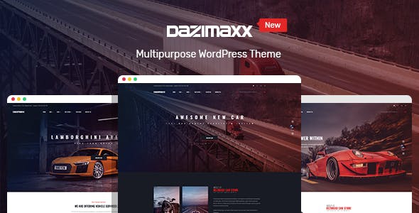 Car Dealer WordPress Theme - Dazimaxx