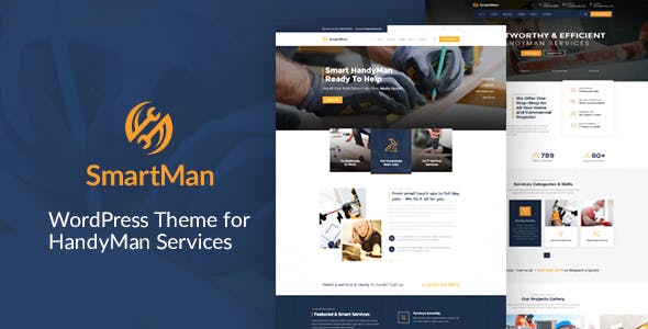 Smartman - WordPress Theme For Handyman Service