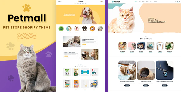 Petmall - Pet Shop, Animal Store Shopify Theme