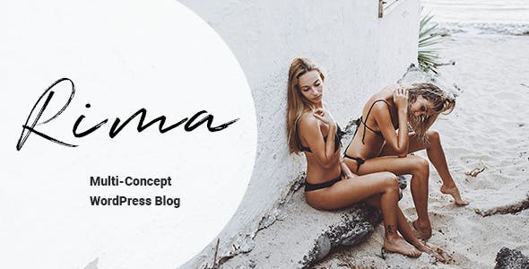 Rima - Personal Blog WordPress Theme