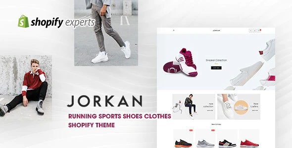 Jorkan - Running Sports Shoes Clothes Shopify Theme