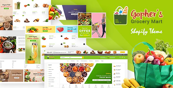 Gopher | Grocery Store Shopify Theme