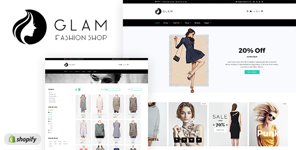 Glam - Minimal Shopify Theme