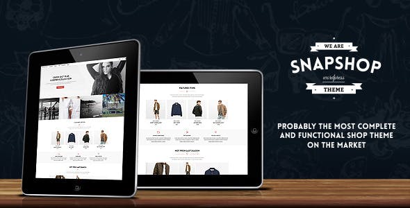 Snapshop - Responsive WooCommerce WordPress Theme - Enhance Your Shop Website