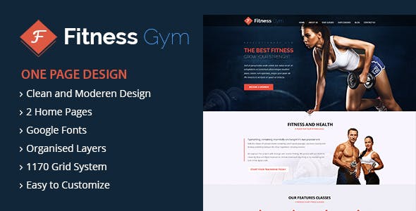 FItness - WordPress Theme