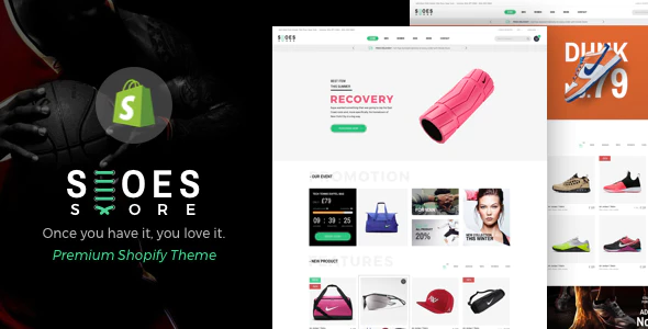 Shoes - Responsive eCommerce Sections Theme