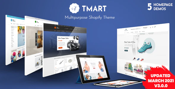 Tmart - Multipurpose Responsive Shopify Theme
