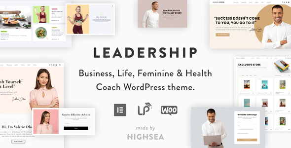 Leadership – Coach Online Courses WordPress Theme
