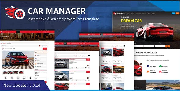Car Manager - Car Dealership Business WordPress Theme