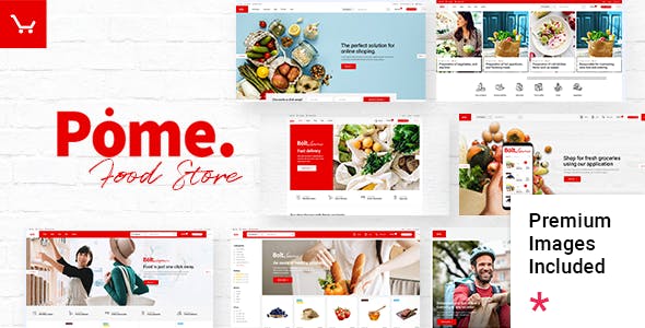 Pome - Food Store WordPress Theme