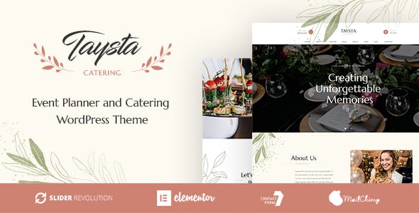 Taysta - Wedding Event Planning WordPress Theme