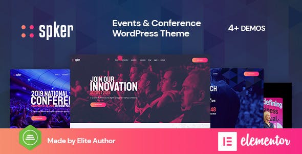 Spker - Conference & Event WordPress Theme