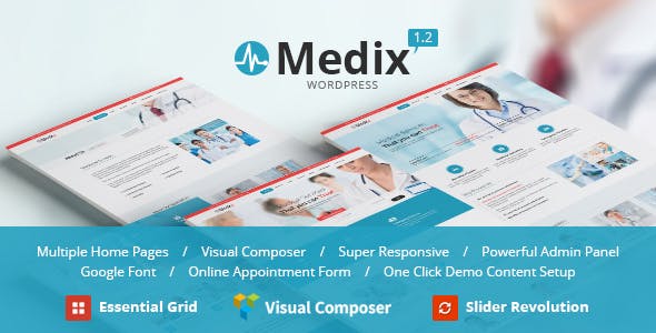 Medix - Health and Medical WordPress