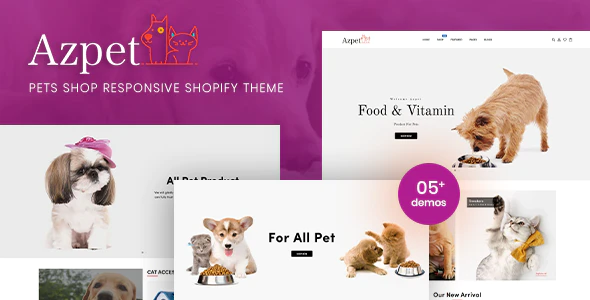 Azpet - Pet Food Shop Responsive Shopify Theme