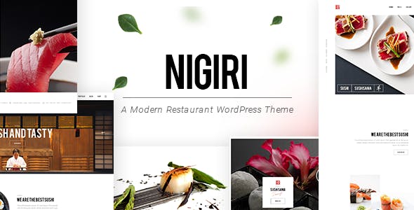 Nigiri - Restaurant Theme