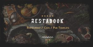 Restabook - Restaurant / Cafe / Pub Template