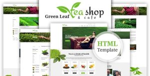 Green Leaf Tea Shop HTML Template