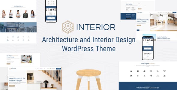 Interior - Architecture and Interior Design WordPress Theme