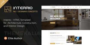 Interrio - HTML Template for Architecture and Interior Design