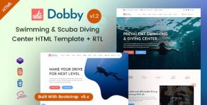 Dobby - Swimming & Scuba Diving HTML Template