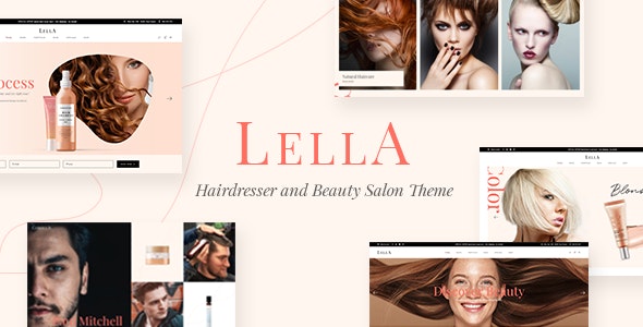Lella - Hairdresser and Beauty Salon Theme