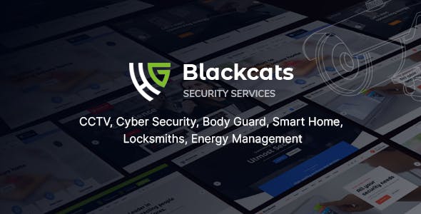 Blackcats - CCTV & Security HTML Template