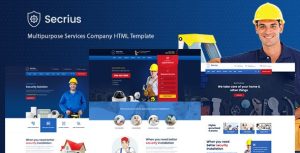 Secrius - Multipurpose Services Company HTML Template