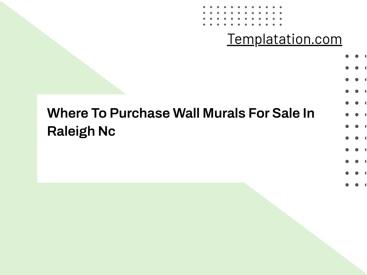 Where To Purchase Wall Murals For Sale In Raleigh Nc