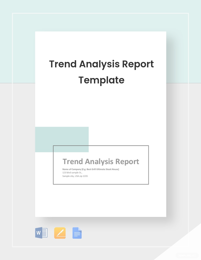 Trend Analysis Report Template Free Download