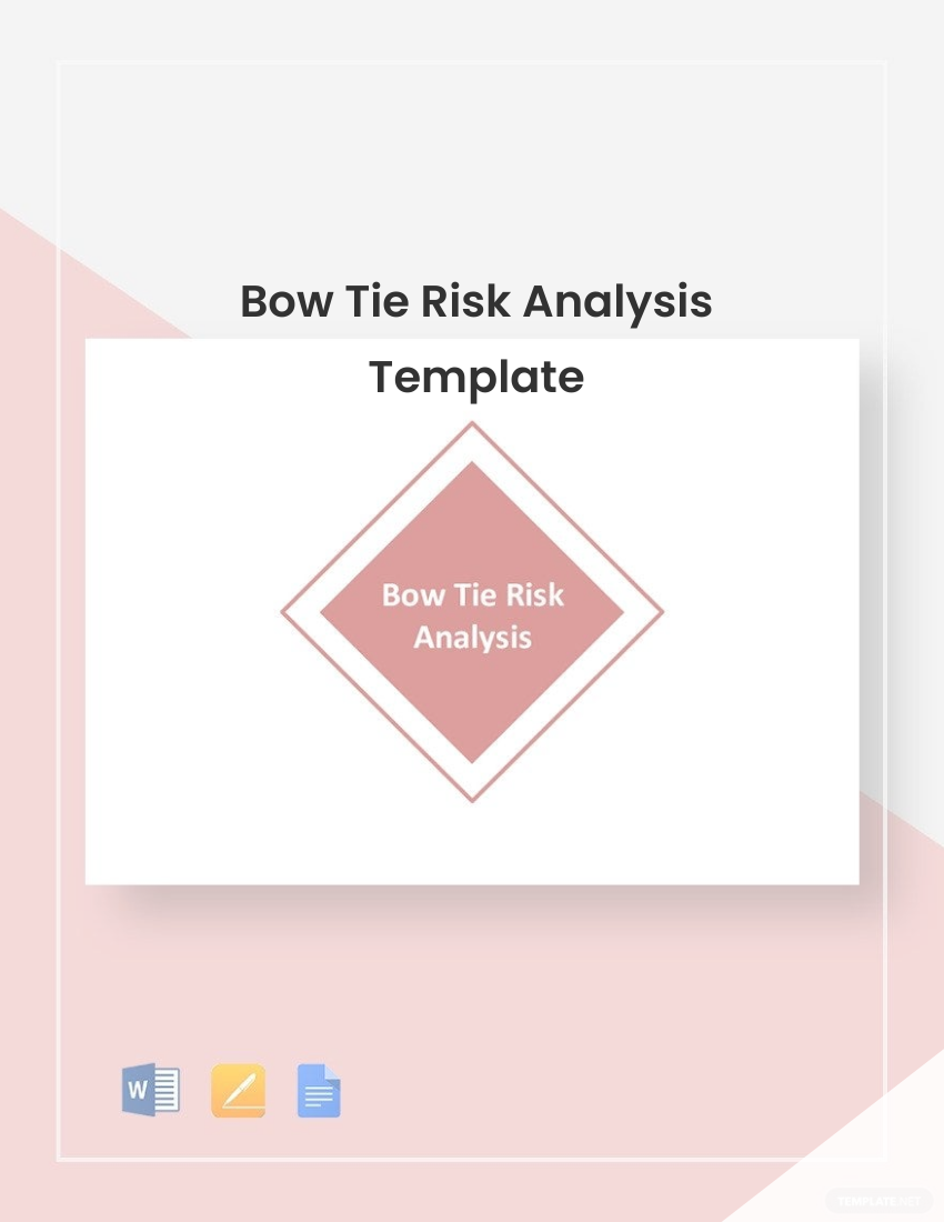 Bow Tie Risk Analysis Template Free Download