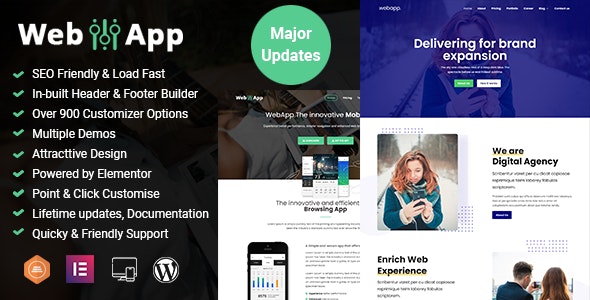 SEO, SaaS and Digital Marketing Theme WordPress – Webapp SEO, SaaS and Digital Marketing Theme WordPress - Webapp
